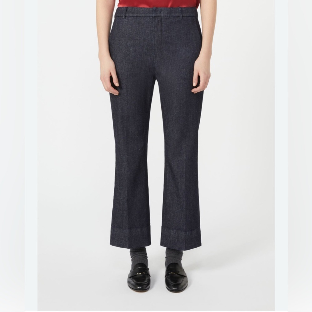 MaxMara wool pants Charcoal Gray Trousers
